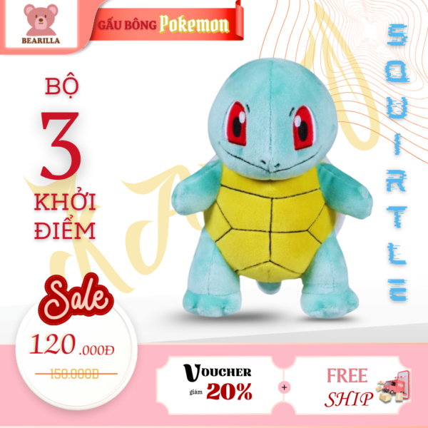 Gấu Anime Pokemon
